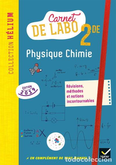 Libros: Physique Chimie 2nde Carnet de labo- 9782401057487