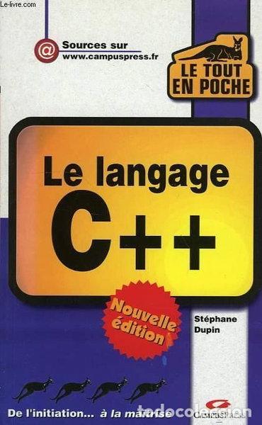 Libros: Le langage C++- 9782744006272