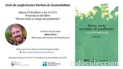 Libros: Pactes verds en temps de pand&egrave;mies. El futur es disputa ara- 9788498889864