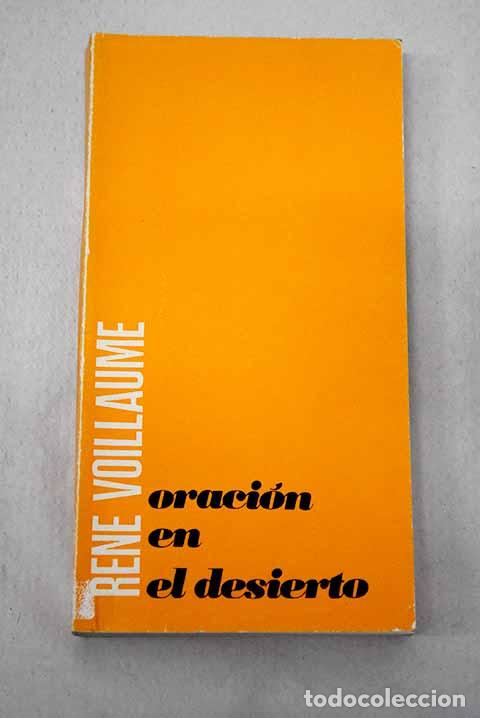 books: Oraci&oacute;n en el desierto.- Voillaume, Ren&eacute;