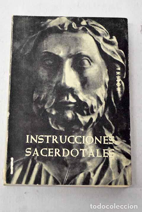 books: Instrucciones sacerdotales, tomo II.- Molina, Antonio de