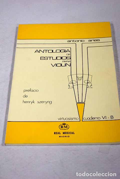 Libros: Antolog&iacute;a de estudios para viol&iacute;n - Foto 1