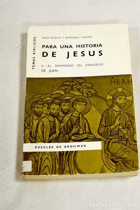 Libros: Para una historia de Jes&uacute;s