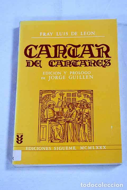 Libros: El cantar de los cantares