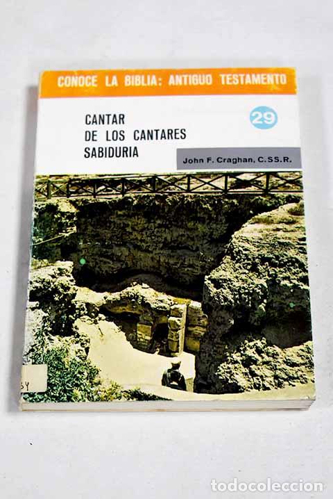Livros em segunda m&atilde;o: El cantar de los cantares y el Libro de la Sabidur&iacute;a