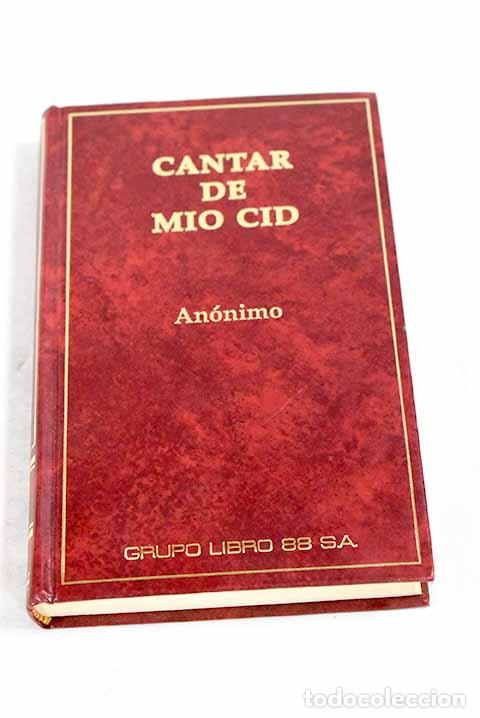 Libros: Cantar de m&iacute;o Cid: : Grupo Libro 88.