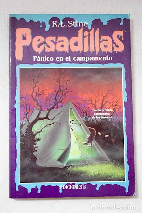 Livres: P&aacute;nico en el campamento.- Stine, R. L.