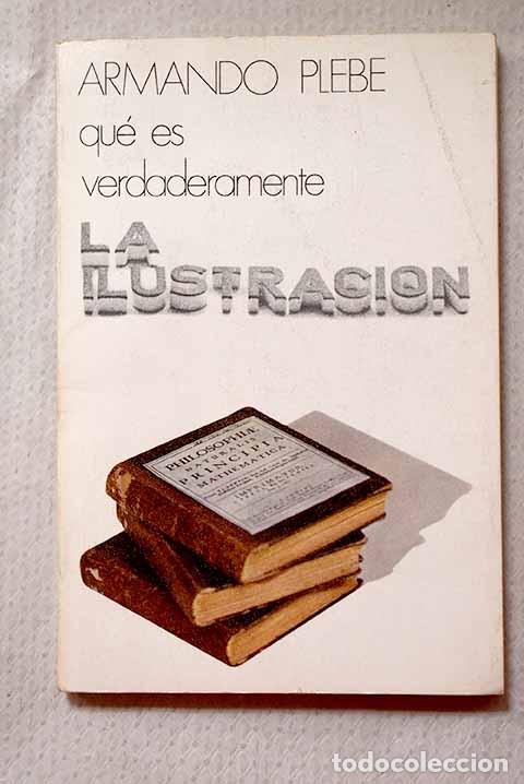 Libros: La Ilustraci&oacute;n: Plebe, Armando.- Plebe, Armando