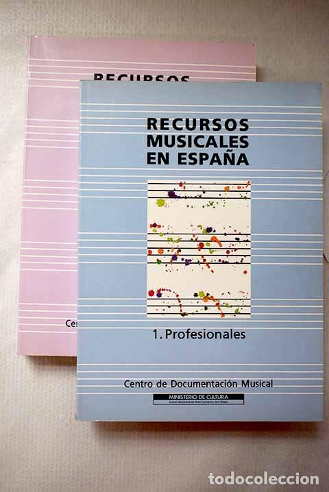 Libros: Recursos musicales de Espa&ntilde;a