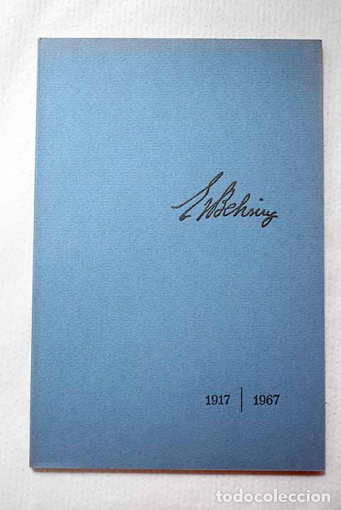 Libros: Emil von Behring: Satter, Heinrich.- Satter, Heinrich