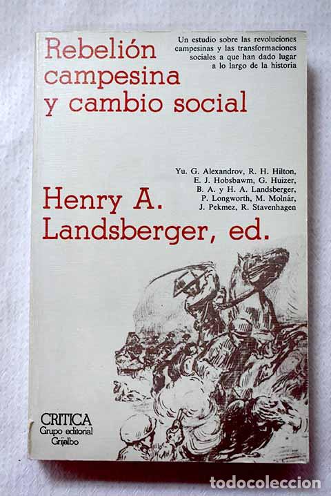 Libros: Rebeli&oacute;n campesina y cambio social