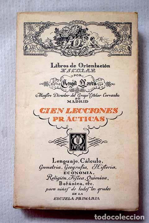 Libros: Cien lecciones pr&aacute;cticas.- Llorca, Angel
