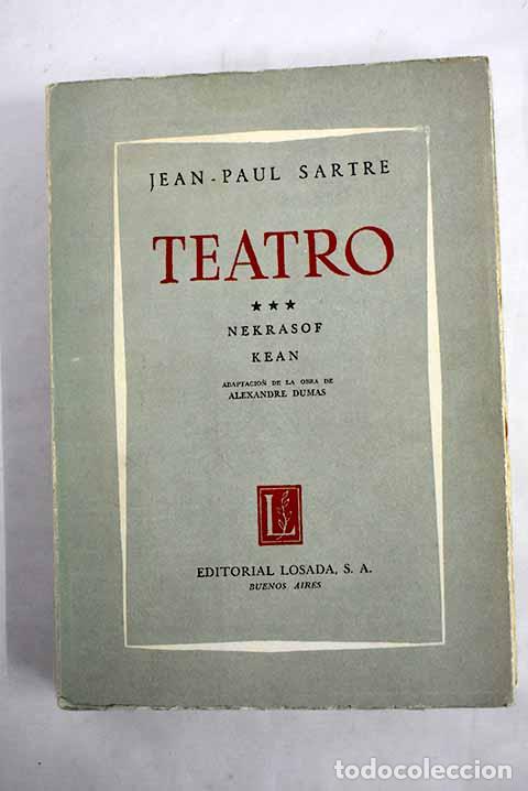 Livres: Teatro: Sartre, Jean-Paul.- Sartre, Jean-Paul