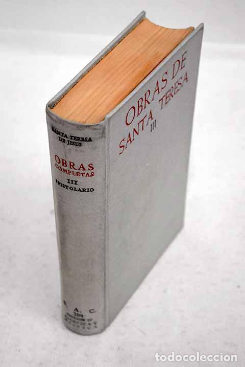 Livres: Obras completas de Santa Teresa de Jes&uacute;s, tomo III.- Jes&uacute;s, Santa Teresa de