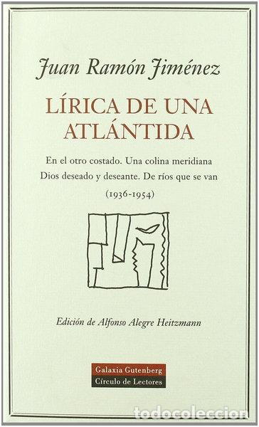 Libros: L&iacute;rica de una Atl&aacute;ntida- 9788481092387