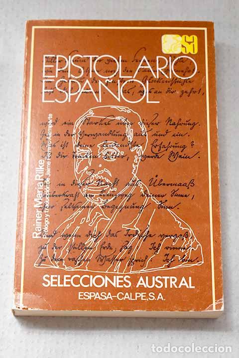 Livros em segunda m&atilde;o: Epistolario espa&ntilde;ol: Rilke, Rainer Maria.- Rilke, Rainer Maria