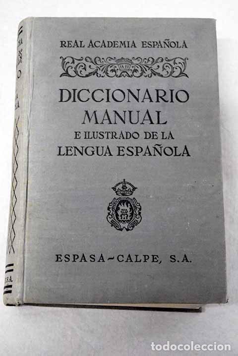 Livros em segunda m&atilde;o: Diccionario Manual e ilustrado de la Lengua Espa&ntilde;ola