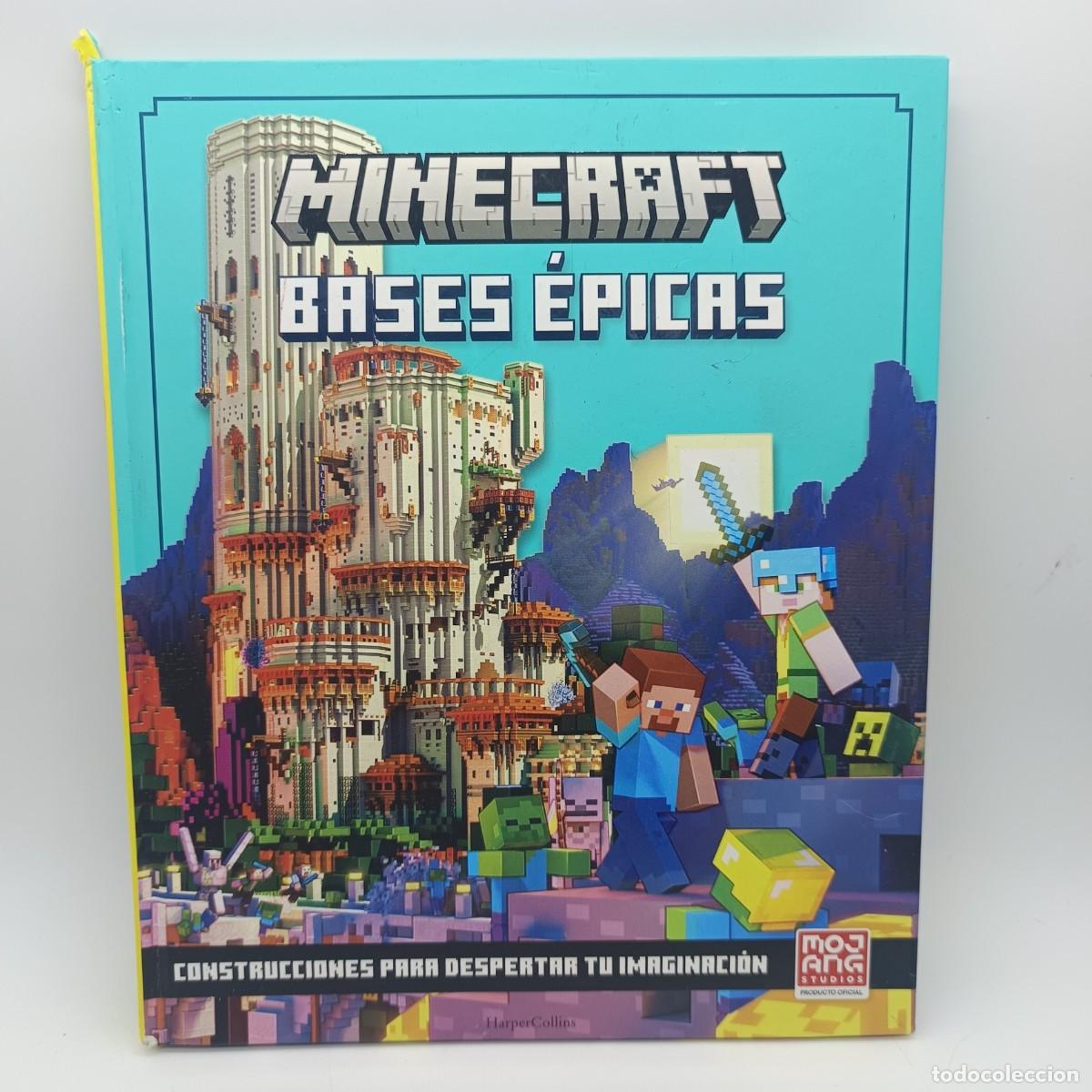 Livres: Minecraft Bases &eacute;picas &ndash; Libro oficial HarperCollins Mojang 2021 tapa dura