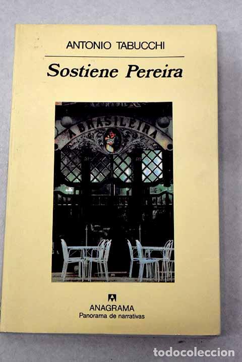 books: Sostiene Pereira: una declaraci&oacute;n.- Tabucchi, Antonio