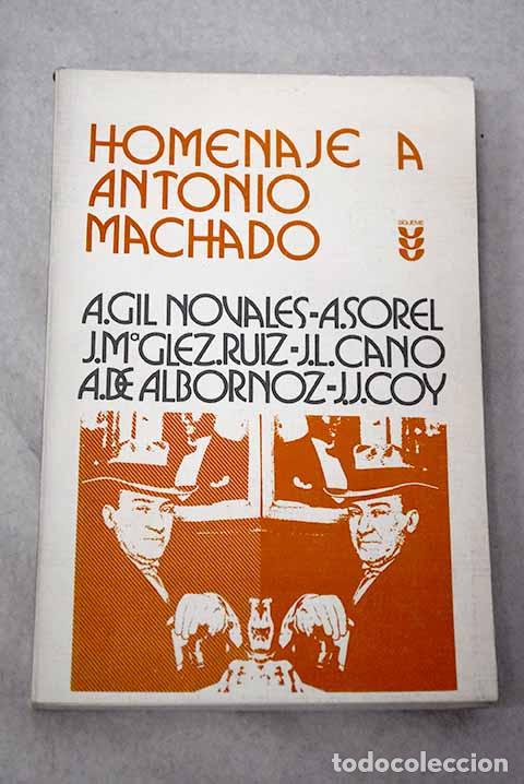 Libros: Homenaje a Antonio Machado