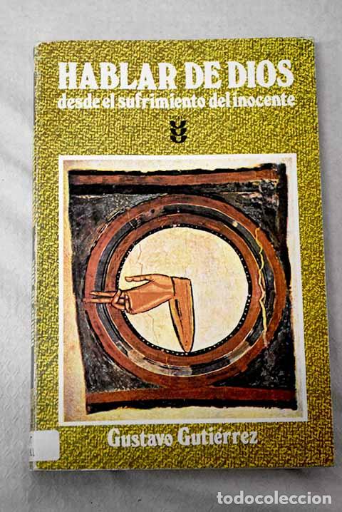 Libros: Hablar de Dios desde el sufrimiento del inocente: una reflexi&oacute;n sobre el libro de Job
