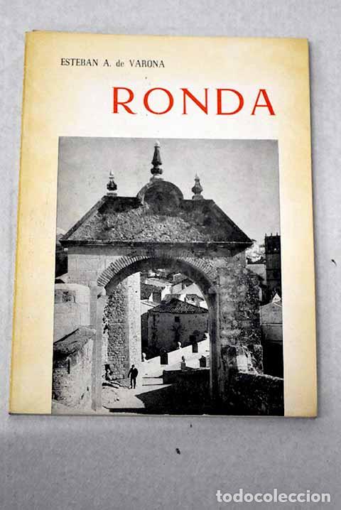 Libros: Ronda: Varona, Esteban Antonio de.- Varona, Esteban Antonio de