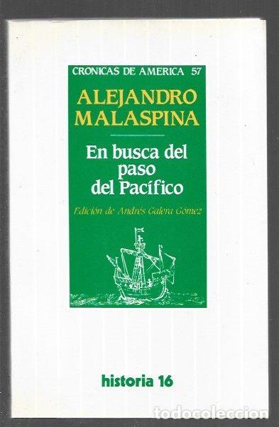 Libros: EN BUSCA DEL PASO DEL PACIFICO - MALASPINA, ALEJANDRO - Foto 1