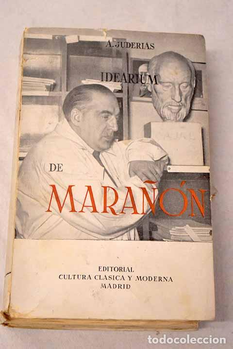 Libros: Idearium de Mara&ntilde;&oacute;n: Juder&iacute;as, Alfredo.- Juder&iacute;as, Alfredo