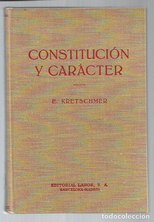 Libri di seconda mano: CONSTITUCION Y CARACTER - KRETSCHMER, ERNST