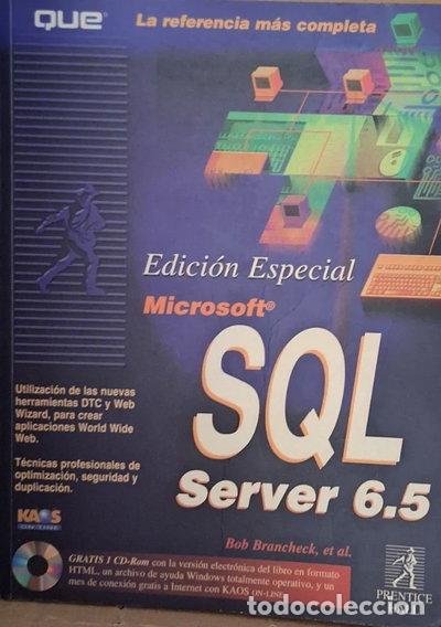 Livros em segunda m&atilde;o: Microsoft SQL Server 6.5- 9788489660991