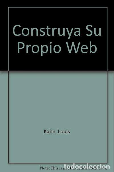B&uuml;cher: Construya su propia web- 9788448109677
