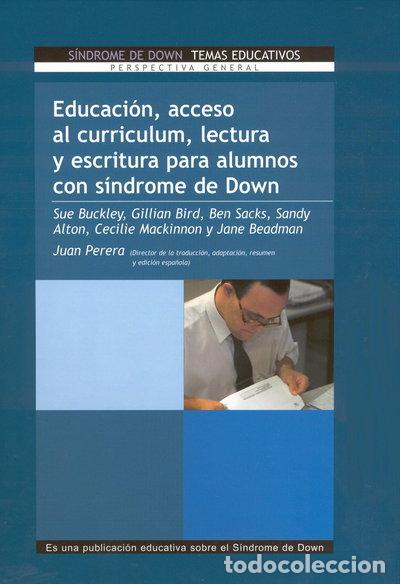 B&uuml;cher: Educaci&oacute;n, acceso al curr&iacute;culum, lectura y escritura para alumnos con s&iacute;ndrom...- 9788478695089