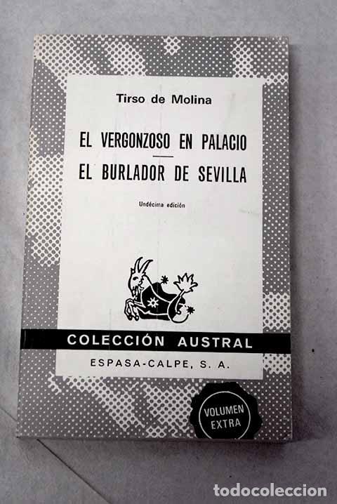 books: El vergonzoso en palacio.- Molina, Tirso de