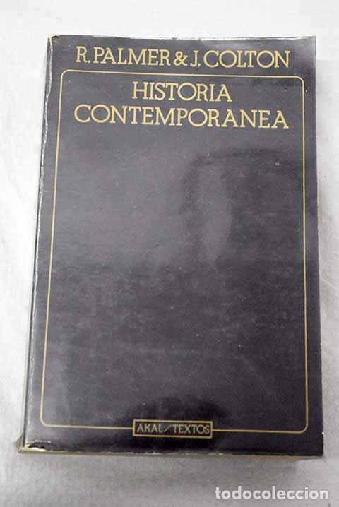 books: Historia contempor&aacute;nea.- Palmer, R. R.