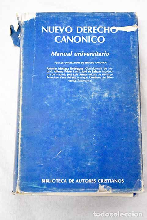 Livros em segunda m&atilde;o: Nuevo derecho can&oacute;nico: manual universitario.- Echeverr&iacute;a, Lamberto de