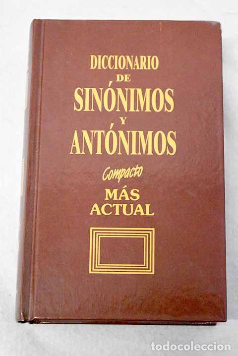 Livros em segunda m&atilde;o: Diccionario de sin&oacute;nimos y ant&oacute;nimos compacto m&aacute;s actual
