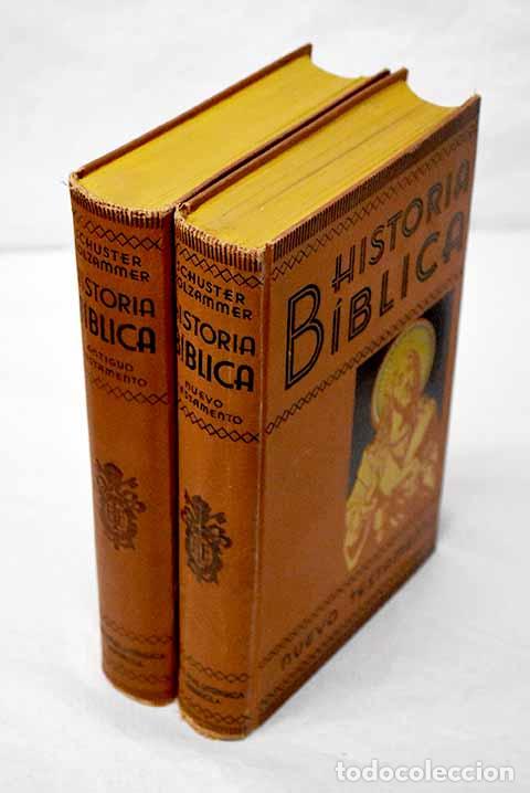 Libros: Historia B&iacute;blica: exposici&oacute;n documental fundada en las investigaciones cient&iacute;ficas modernas