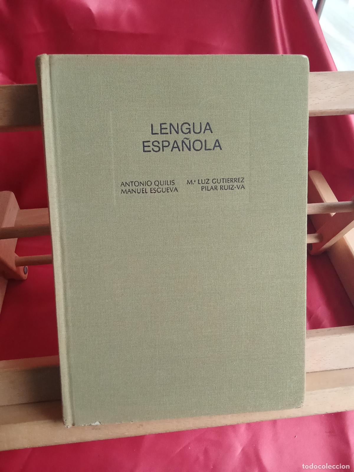Livros em segunda m&atilde;o: Lengua espa&ntilde;ola. Antonio Quilis y otros autores L.31642-1493