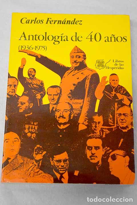 B&uuml;cher: Antolog&iacute;a de 40 a&ntilde;os: (1936-1975)