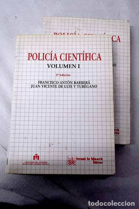 books: Polic&iacute;a cient&iacute;fica: Ant&oacute;n Barber&aacute;, Francisco.- Ant&oacute;n Barber&aacute;, Francisco