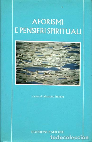 Libros: Aforismi e pensieri spirituali- 9788821524387