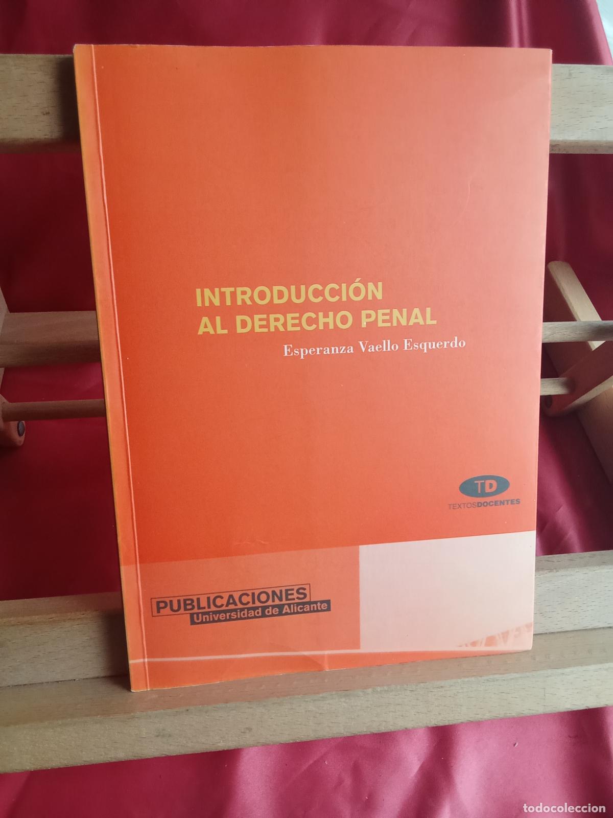 B&uuml;cher: Introducci&oacute;n al derecho. Esperanza Vaello Esquerdo L.31642-1505