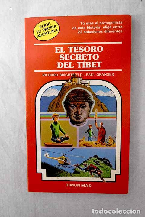 B&uuml;cher: El tesoro secreto del T&iacute;bet.- Brightfield, Richard