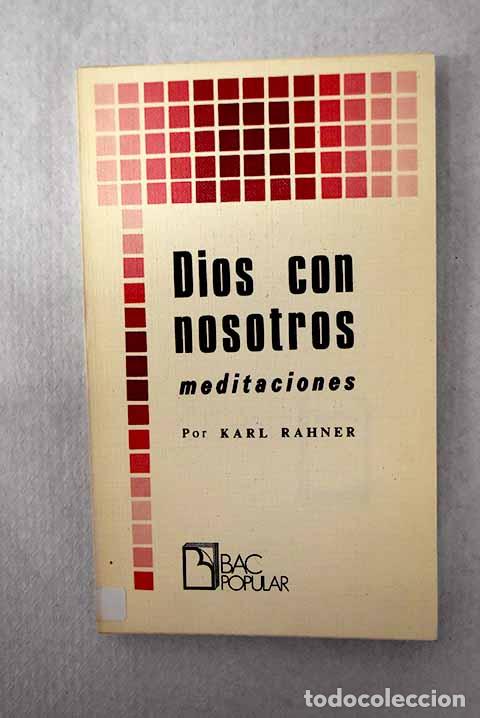 Livres: Dios con nosotros: meditacions.- Rahner, Hugo