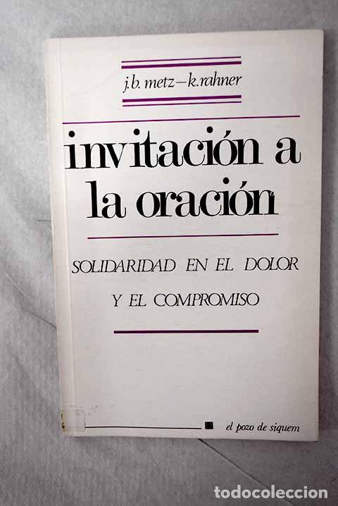 Livros em segunda m&atilde;o: Invitaci&oacute;n a la oraci&oacute;n.- Rahner, Hugo