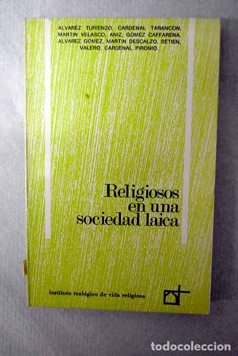 books: Religiosos en una sociedad laica
