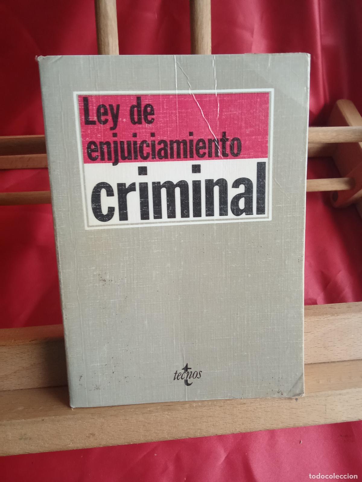 Livros em segunda m&atilde;o: Ley de enjuiciamiento criminal L.31642-1519