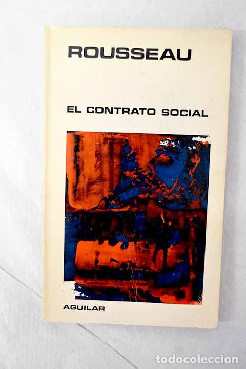 Livros em segunda m&atilde;o: El contrato social: Rousseau, Jean-Jacques.- Rousseau, Jean-Jacques