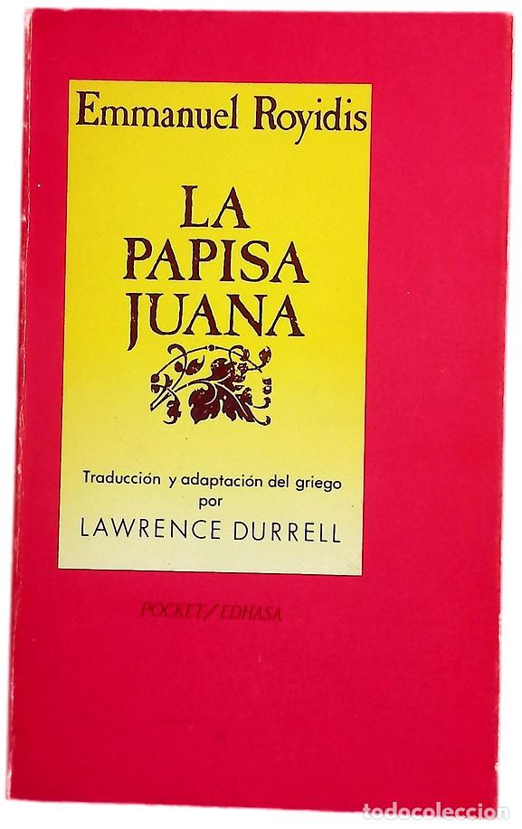 Libros: La papisa Juana - Rhoides, Emmanouel; Durrell, Lawrence
