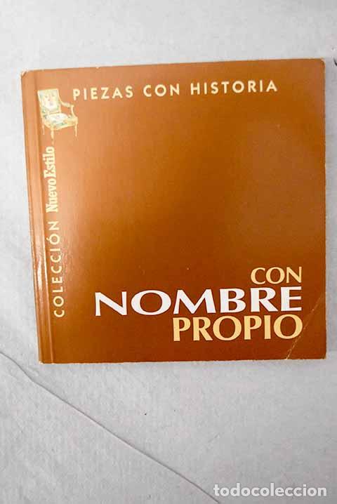 Livros em segunda m&atilde;o: Con nombre propio: Navarro, Beatriz.- Navarro, Beatriz